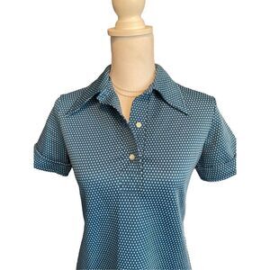 Vintage Catalina Sportswear diamond woven shirt size medium 70’s